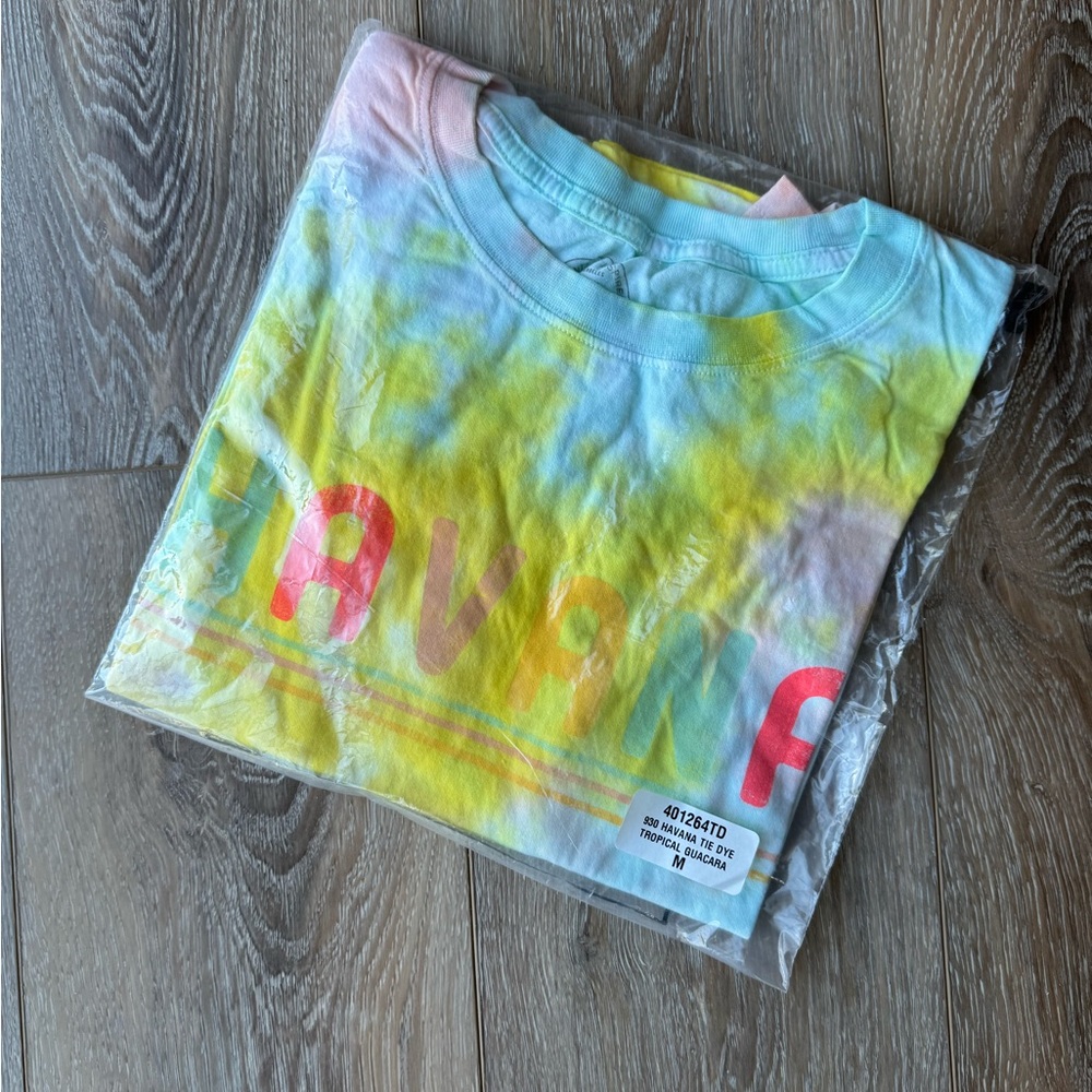 New in poly Recycled Karma Havana Tie Dye Tee Shirt